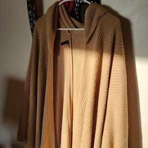 Brown shall with hood one from Lane Bryant one size fits all